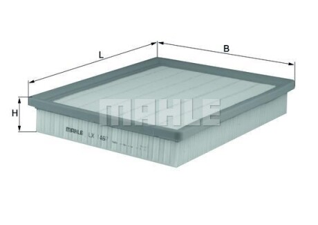 Фільтр повітряний MAHLE / KNECHT LX1467