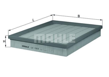 Фільтр повітряний MAHLE / KNECHT LX1503