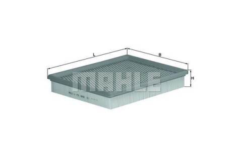 Фільтр повітряний MAHLE / KNECHT LX1758