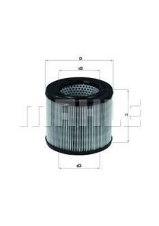 Фільтр повітряний MAHLE / KNECHT LX194