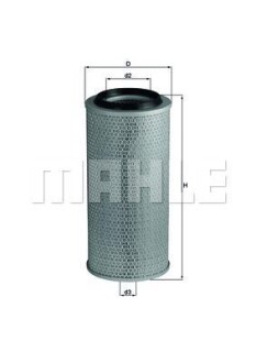 Фільтр повітряний MAHLE / KNECHT LX236