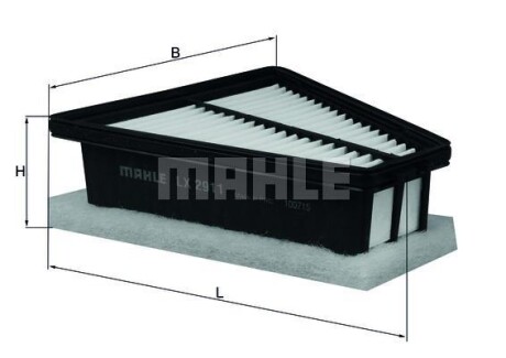 Повітряний фільтр MAHLE / KNECHT LX2911