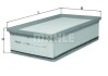 Фільтр повітряний MAHLE / KNECHT LX2996 (фото 1)