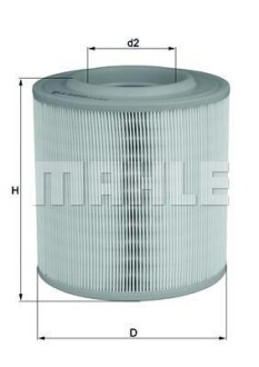 Фільтр повітряний MAHLE / KNECHT LX3143