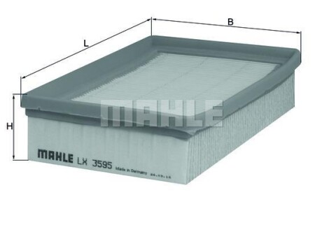 Фільтр повітряний MAHLE / KNECHT LX3595