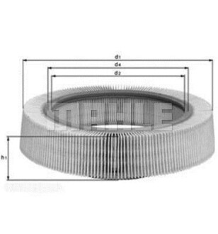 Фільтр повітряний MAHLE / KNECHT LX58