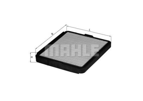 Фільтр повітряний MAHLE / KNECHT LX75