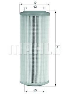 Фільтр повітряний MAHLE / KNECHT LX855
