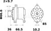 Генератор MAHLE / KNECHT MG580 (фото 1)