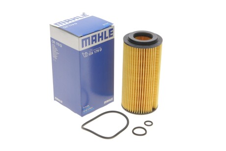 Масляний фiльтр MAHLE / KNECHT OX179D