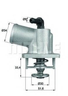 Термостат MAHLE / KNECHT TI5592D