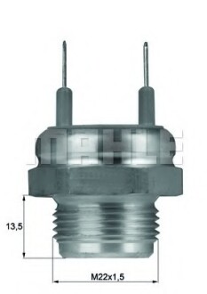 Термовимикач вентилятора MAHLE / KNECHT TSW10D