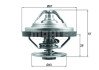 Mahle - Термостат MAHLE / KNECHT TX 158 83 (фото 1)