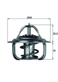 A_Термостат Behr 1.060.83.300 CHRYSLER 300M,300C 3,5 98- MAHLE / KNECHT TX183D