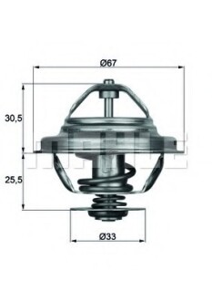 Термостат MAHLE / KNECHT TX2771D