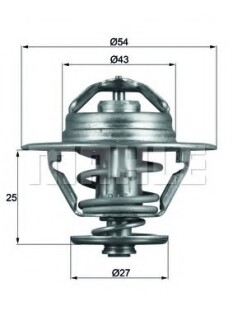 Термостат MAHLE / KNECHT TX9374D