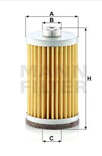 Фільтр повітряний MANN C4524