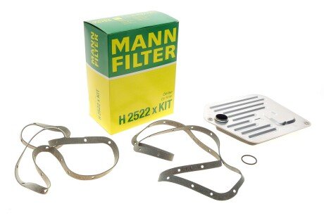 Фільтр АКПП BMW 5 (E39)/7 (E38)/X5 (E53) M52/M57/M62 94- (з прокладкою) MANN H 2522X KIT