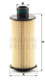 Фільтр масляний ALFAROMEO Giulia(952) 2.2D 952 46335975,46346398,55268818 MANN HU6026Z