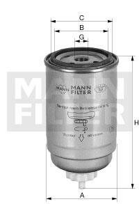 Фільтр паливний MANN PL150