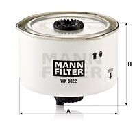Фільтр паливний MANN WK8022