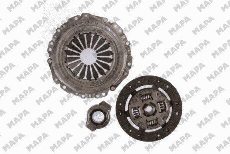 NISSAN К-кт зчеплення (повний) Almera I,Sunny II,III 1.5/1.6,1.7D 86- Mapa 003190900