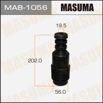 Пильовик амортизатора (MAB-1056) MASUMA MAB1056