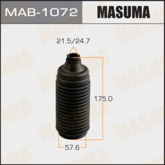 Пильовик амортизатора заднього (пластик) Subaru Legacy (00-09), Outback (00-09) (MAB-1072) MASUMA MAB1072