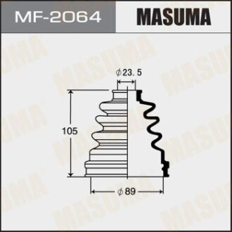 Пильовик ШРКШ зовнішнього Nissan Murano (04-08), Primera (01-05), Teana (03-08), X-Trail (00-07) (MF-2064) MASUMA MF2064