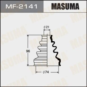 Пильовик ШРКШ внутрішнього Honda Accord (-09), Civic (-10) (MF-2141) MASUMA MF2141 (фото 1)