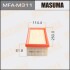 Фільтр повітряний MMC/COLT/Z3#A (MFA-M311) MASUMA MFAM311 (фото 1)