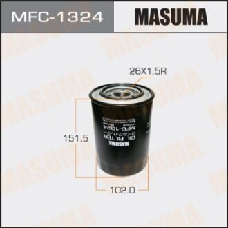 Фільтр масляний Mitsubishi Pajero (00-) D 3.2 (MFC-1324) MASUMA MFC1324