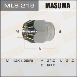 Гайка колеса (MLS-219) MASUMA MLS219