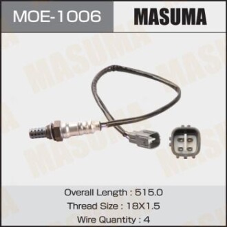 Датчик кисню (лямбда-зонд) Toyota Highlander (00-07) (MOE-1006) MASUMA MOE1006