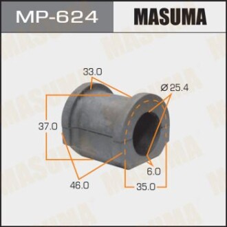 Втулка стабилизатора (Кратно 2) перед Civic EU MASUMA MP624