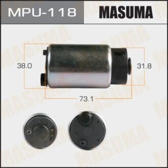 Бензонасос електричний Toyota (MPU-118) MASUMA MPU118 (фото 1)