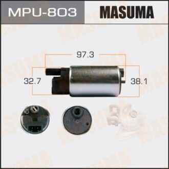 Бензонасос електричний (+сіточка) Honda/ Mazda/ Mitsubishi/ Subaru (MPU-803) MASUMA MPU803