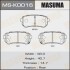 Колодки тормозные задн MASUMA MSK0016 (фото 1)