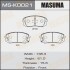 Колодки тормозные передн MASUMA MSK0021 (фото 1)