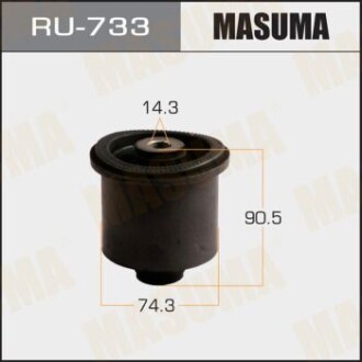 Сайлентблок задньої балки Honda Civic (06-10), Fit (07-13), Jazz (09-13) (RU-733) MASUMA RU733