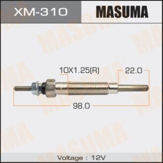 Свічка розжарення (XM-310) MASUMA XM310