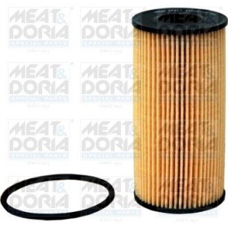 MEATDORIA NISSAN Фильтр масляный Primastar, Trafic II,Master 2,0dCi/2,5dCi,Opel Vivaro 01- MEAT&DORIA 14117