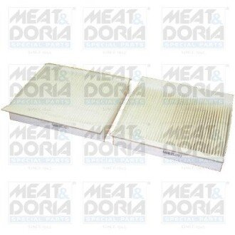 MEATDORIA FIAT фільтр салону 2шт. Alfa Romeo 147,156 MEAT&DORIA 17078-X2