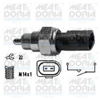 MEATDORIA SKODA Датчик вкл.заднего хода (лягушка) Felicia -03 MEAT&DORIA 36044 (фото 1)