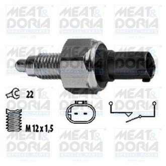 MEATDORIA DB Выключатель света заднего хода W168 MEAT&DORIA 36051 (фото 1)