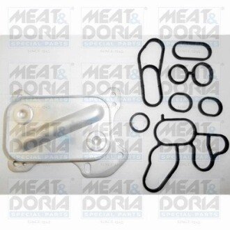 Радіатор масляний Fiat Doblo 1.3JTD 04- (теплообмінник) MEAT&DORIA 95060 (фото 1)