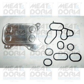 MEATDORIA FIAT масляний радіатор 500,Doblo,Grande Punto,Ford,Opel Astra H,J,Combo Tour,Corsa D,Meriva 1.3d MEAT&DORIA 95063