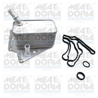 MEATDORIA OPEL масляний радіатор Astra H,Signum,Vectra C,Zafira,Cadillac,Fiat Croma 1.9d 05- MEAT&DORIA 95147 (фото 1)