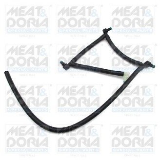 MEATDORIA FORD шланг обратки палива Fiesta V,Fusion 1.4TDCi 01- MEAT&DORIA 9792E