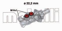 Циліндр гальмівний головний Metelli 05-0740
